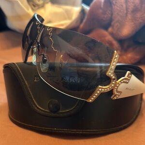 Bvlgari sunglasses sheild style